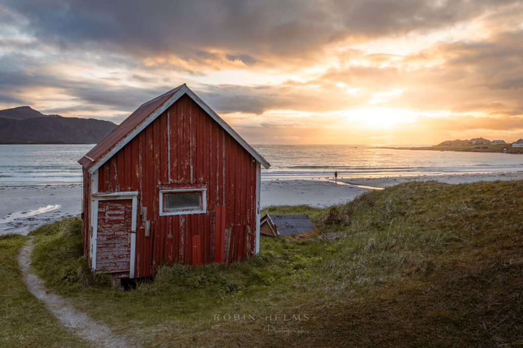 Midnight sun - Lofoten, Norway